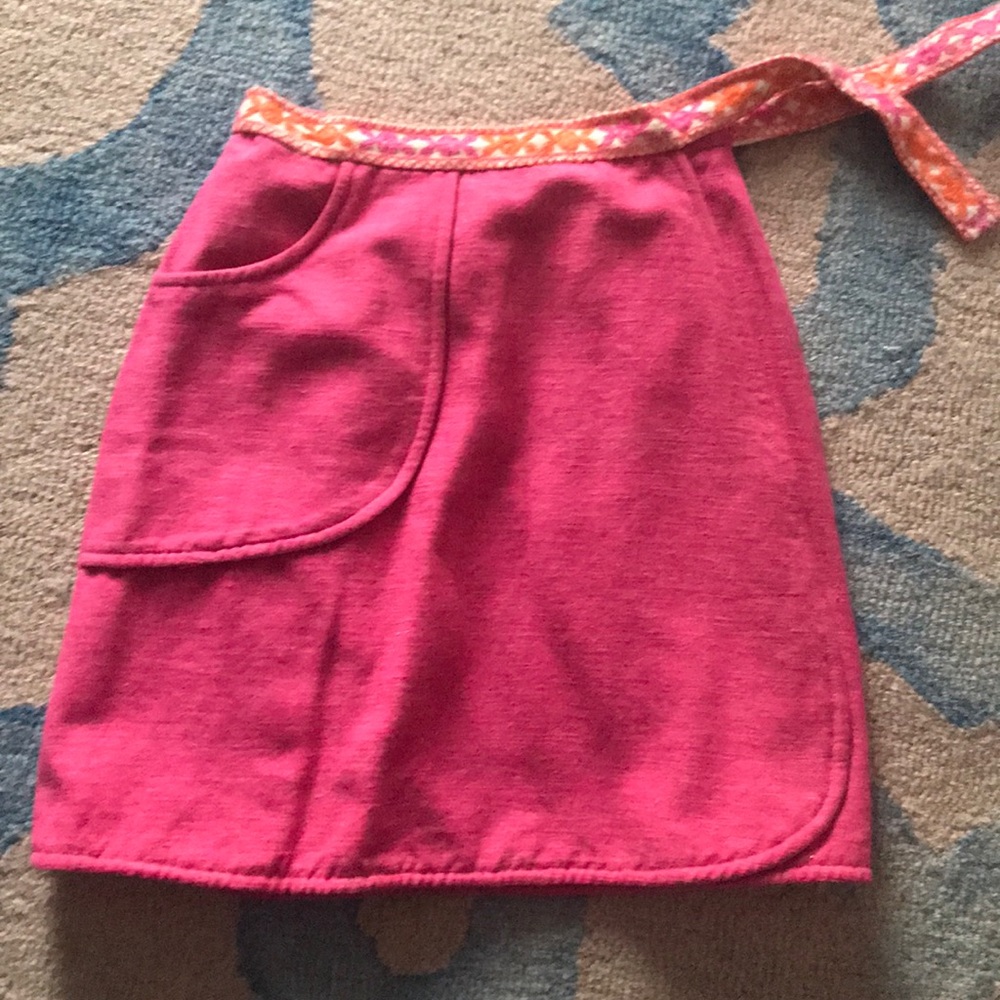 Pink Button-Up Mini Skirt - Picture 2 of 8